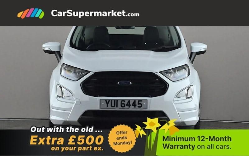 Used Ford Ecosport ST-Line 125 HP (91 kW) 2022 White SUV