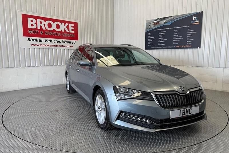 Grey Used 2020 Skoda Superb SE Technology Estate | £11,490 (Fair price) - Image 1/1