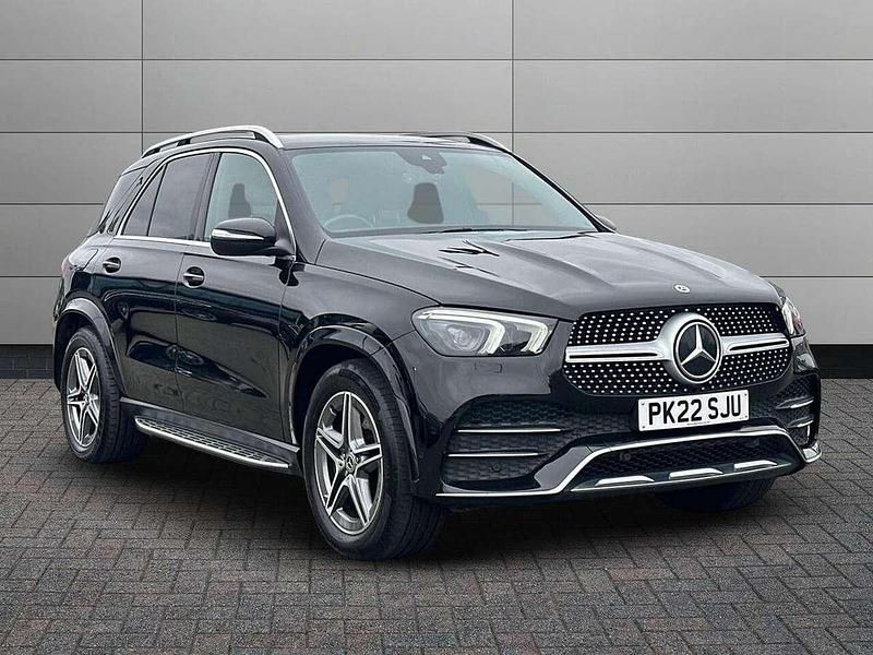 Black Used 2022 Mercedes GLE350 AMG line SUV | £35,195 - Image 1/4