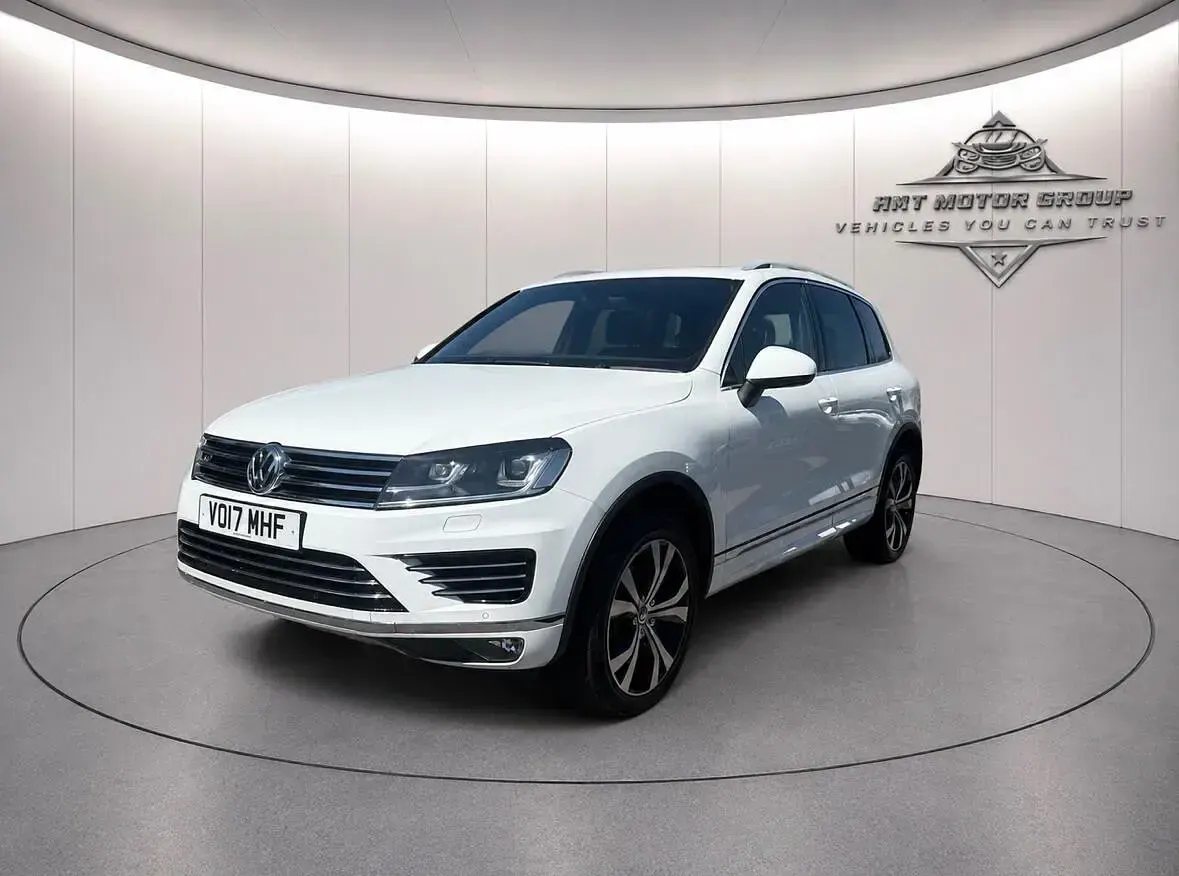 Used VW Touareg R-line 2017 White SUV