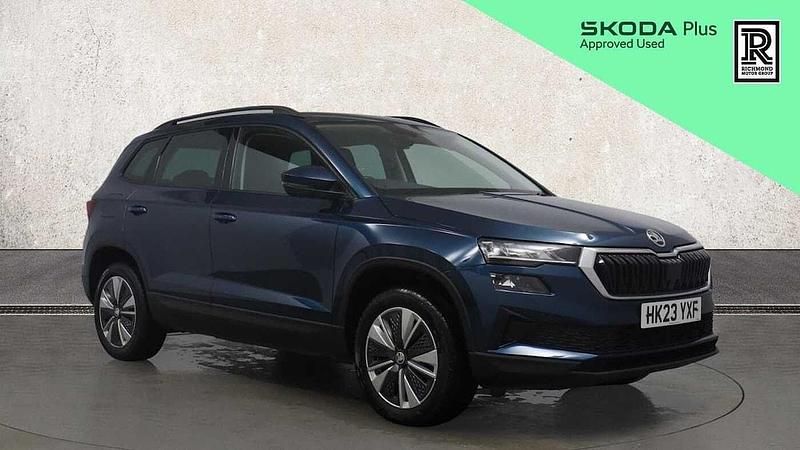 Used Skoda Karoq SE Drive 150 HP (110 kW) 2023 Blue SUV