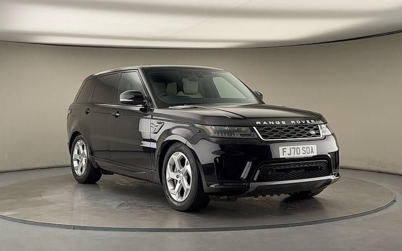 Santorini black Used 2020 Land Rover Range Rover Sport HSE SUV | £35,050 (Super price) - Image 1/4