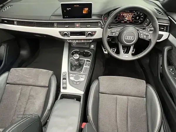 Used Audi A5 Cabriolet S-Line 190 HP (139 kW) 2019 White Cabriolet
