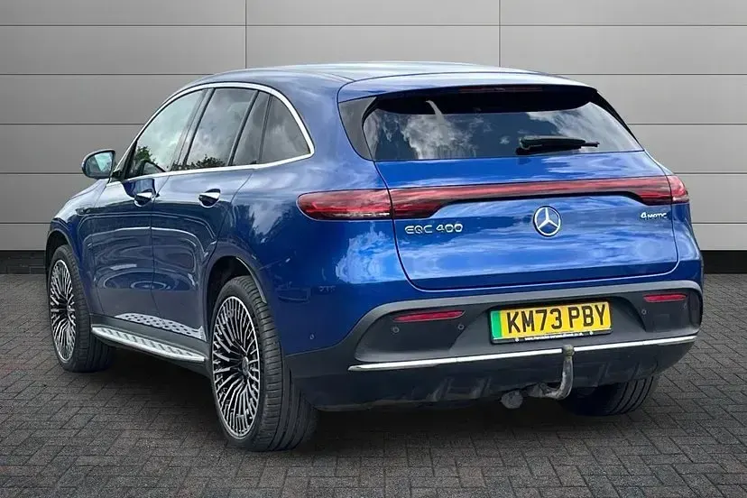 Used Mercedes EQC400 AMG Line Premium 300 kW (408 HP) 2023 Blue SUV