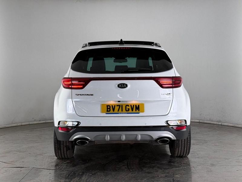Used Kia Sportage GT-Line S 136 HP (100 kW) 2021 White SUV