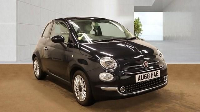 Usado Fiat 500 Lounge 69 HP (50 kW) 2019 Preto Citadino