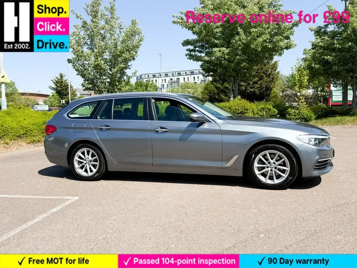 Używany BMW 520 184 KM (135 kW) 2017 Niebieski Kombi