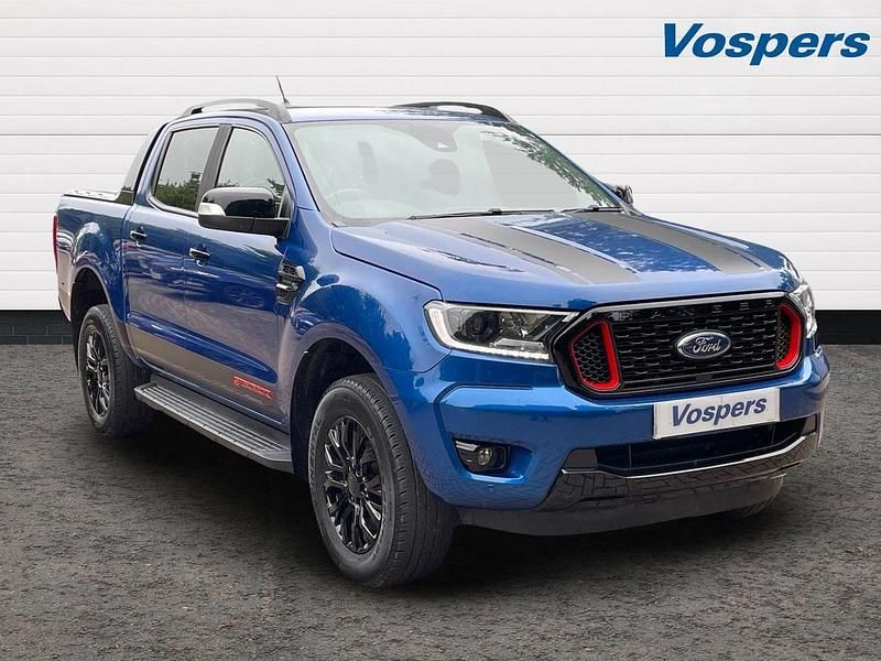 Blue Used 2022 Ford Ranger Wildtrack Pickup | £22,490 (Fair price) - Image 1/3
