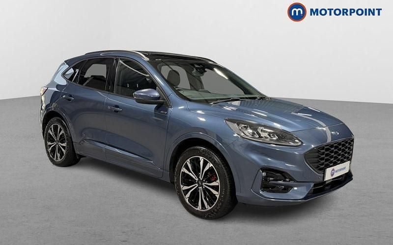 Blue Used 2023 Ford Kuga ST-Line X SUV | £19,699 (Super price) - Image 1/4