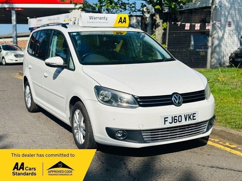 White Used 2025 VW Touran SE MPV | £7,199 (Super price) - Image 1/2