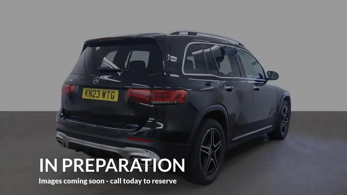 Used Mercedes GLB200 AMG Line Premium 163 HP (119 kW) 2023 Black SUV