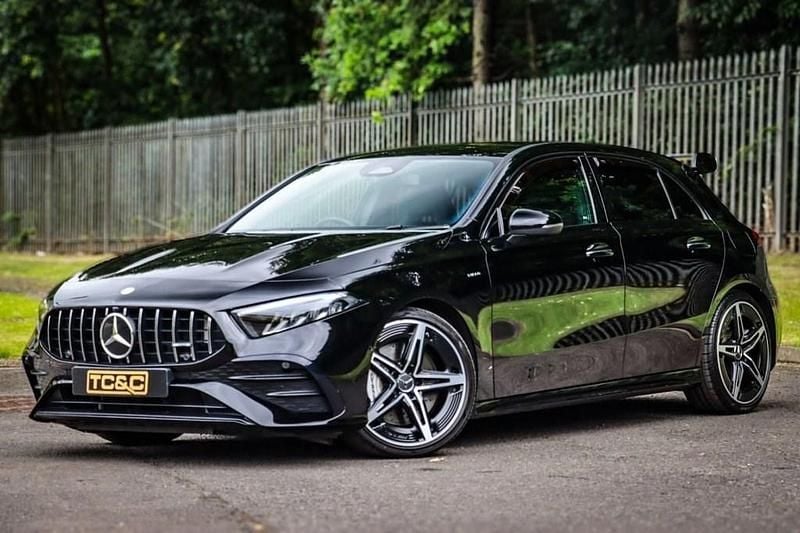 Black Used 2023 Mercedes A35 AMG Premium Hatchback | £33,000 (Fair price) - Image 1/4