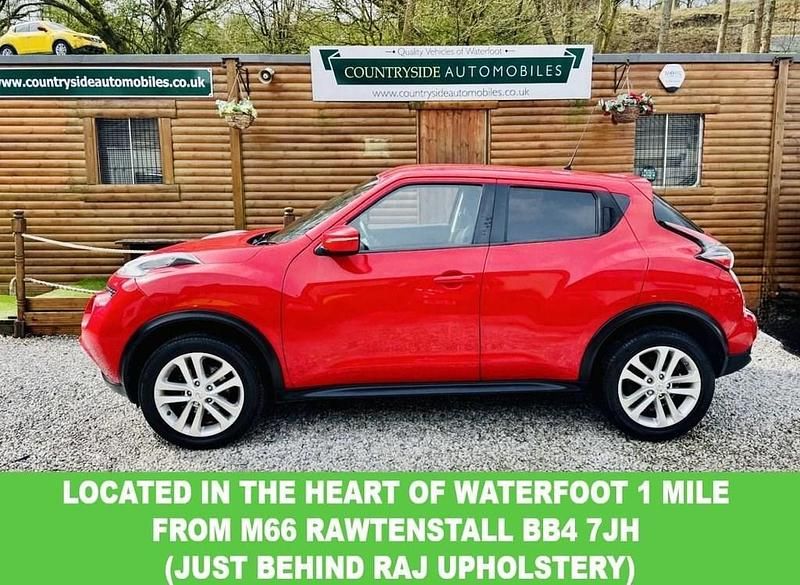 Used Nissan Juke Acenta 110 HP (80 kW) 2015 Red SUV