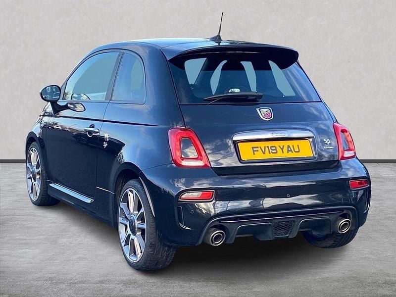 Used Abarth 595 70th Anniversary 165 HP (121 kW) 2019 Black Hatchback