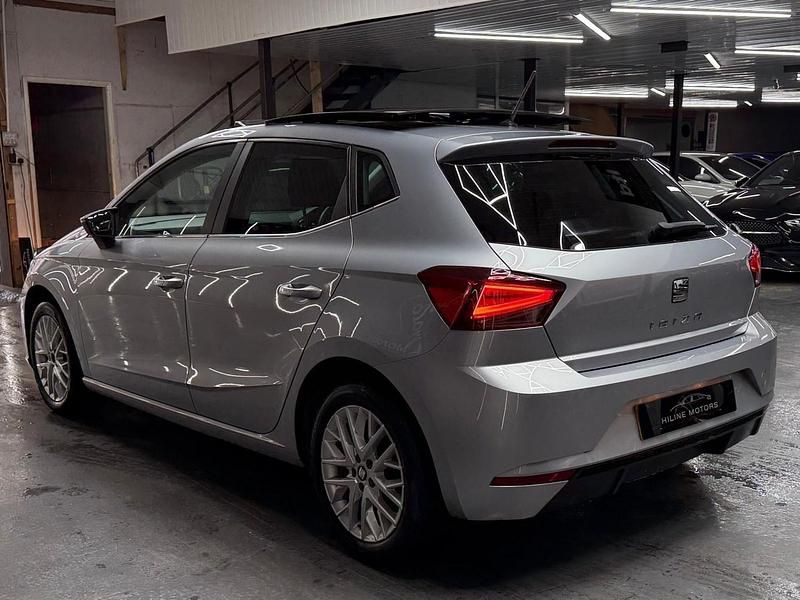 Used Seat Ibiza Design 95 HP (69 kW) 2018 Silver Hatchback