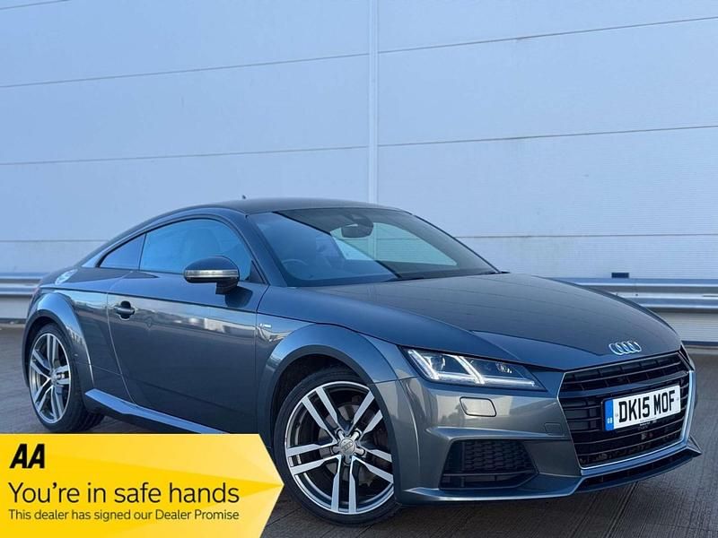 Used Audi TT S-Line 184 HP (135 kW) 2015 Grey Coupe