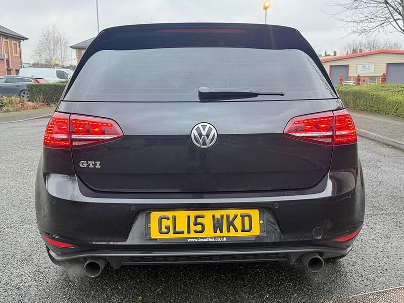 Used VW Golf VII GTI 2015 Black Hatchback