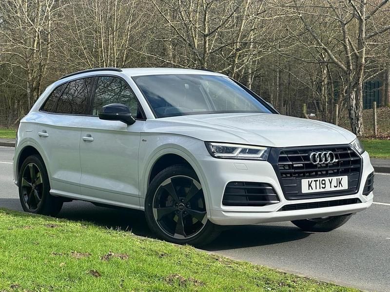 Used Audi Q5 Black Edition 245 HP (180 kW) 2019 White SUV