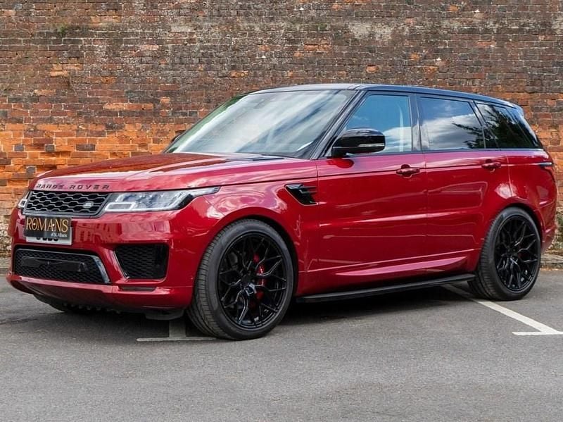 Red Used 2018 Land Rover Range Rover Sport Autobiography Dynamic SUV | £36,995 (Fair price) - Image 1/3