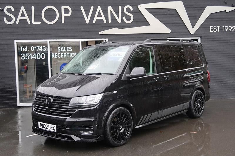 Used VW T6.1 Highline 150 HP (110 kW) 2022 Black Van