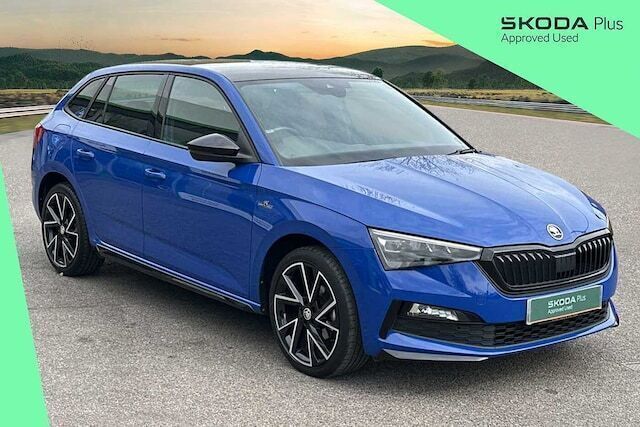 Energy blue Used 2021 Skoda Scala Monte Carlo Hatchback | £16,495 (Fair price) - Image 1/4