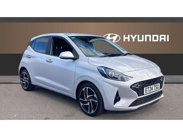 Grey Used 2024 Hyundai i10 Premium Hatchback | £15,831 (Fair price) - Image 1/4