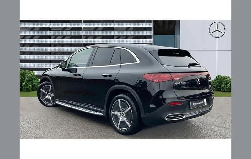 Used Mercedes EQE350 AMG line 214 kW (292 HP) 2024 Black Sedan