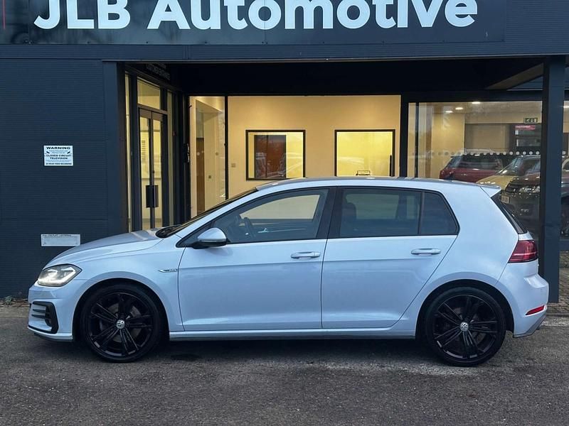 Used VW Golf VII GTD 184 HP (135 kW) 2017 Silver Hatchback