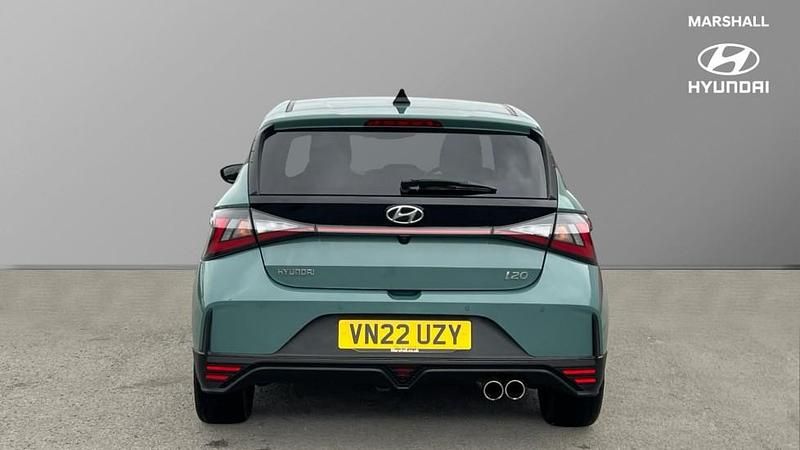 Used Hyundai i20 N Line 120 HP (88 kW) 2022 Green Hatchback