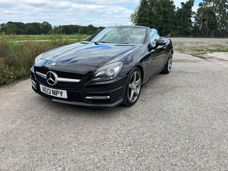 Black Used 2013 Mercedes SLK250 AMG Cabriolet | £5,450 (Super price) - Image 1/4