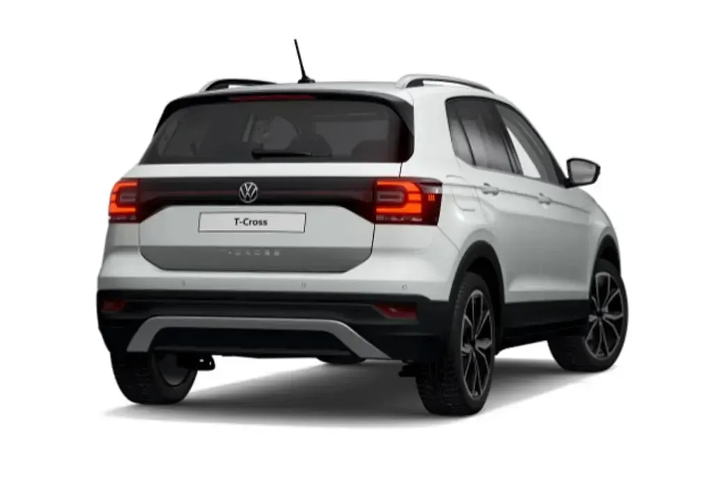 Used VW T-Cross SEL 110 HP (80 kW) 2021 White SUV