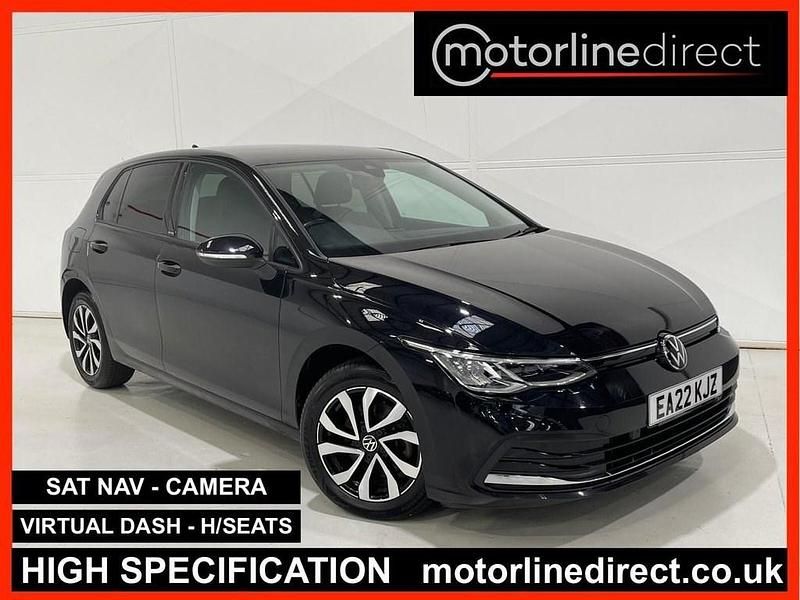 Black Used 2022 VW Golf VIII Active Hatchback | £16,489 (Fair price) - Image 1/4