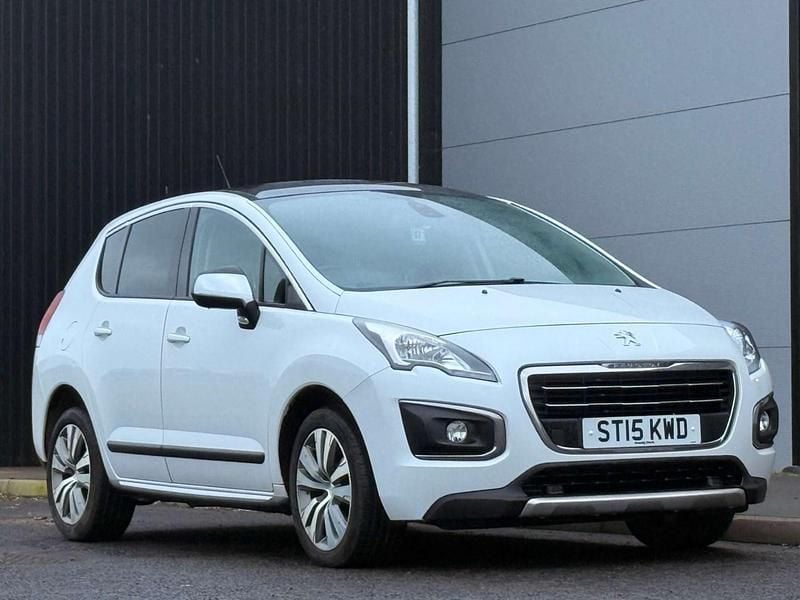 White Used 2015 Peugeot 3008 Active SUV | £3,990 (Good price) - Image 1/4