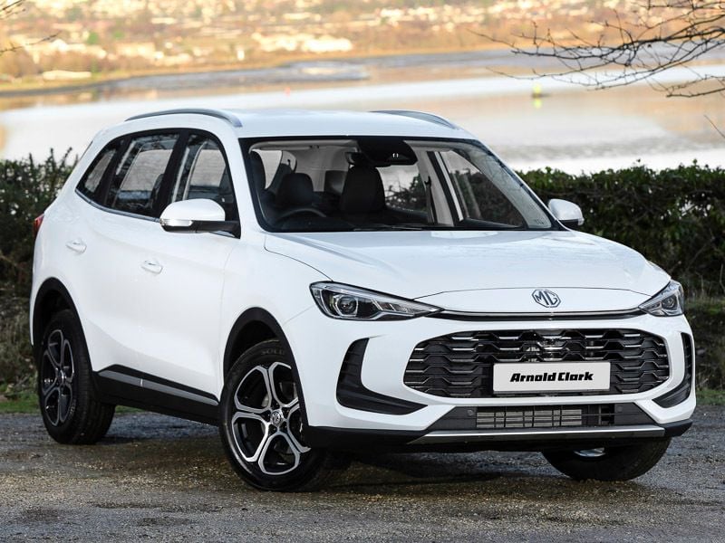 New MG ZS SE 196 HP (144 kW) 2025 White Sedan