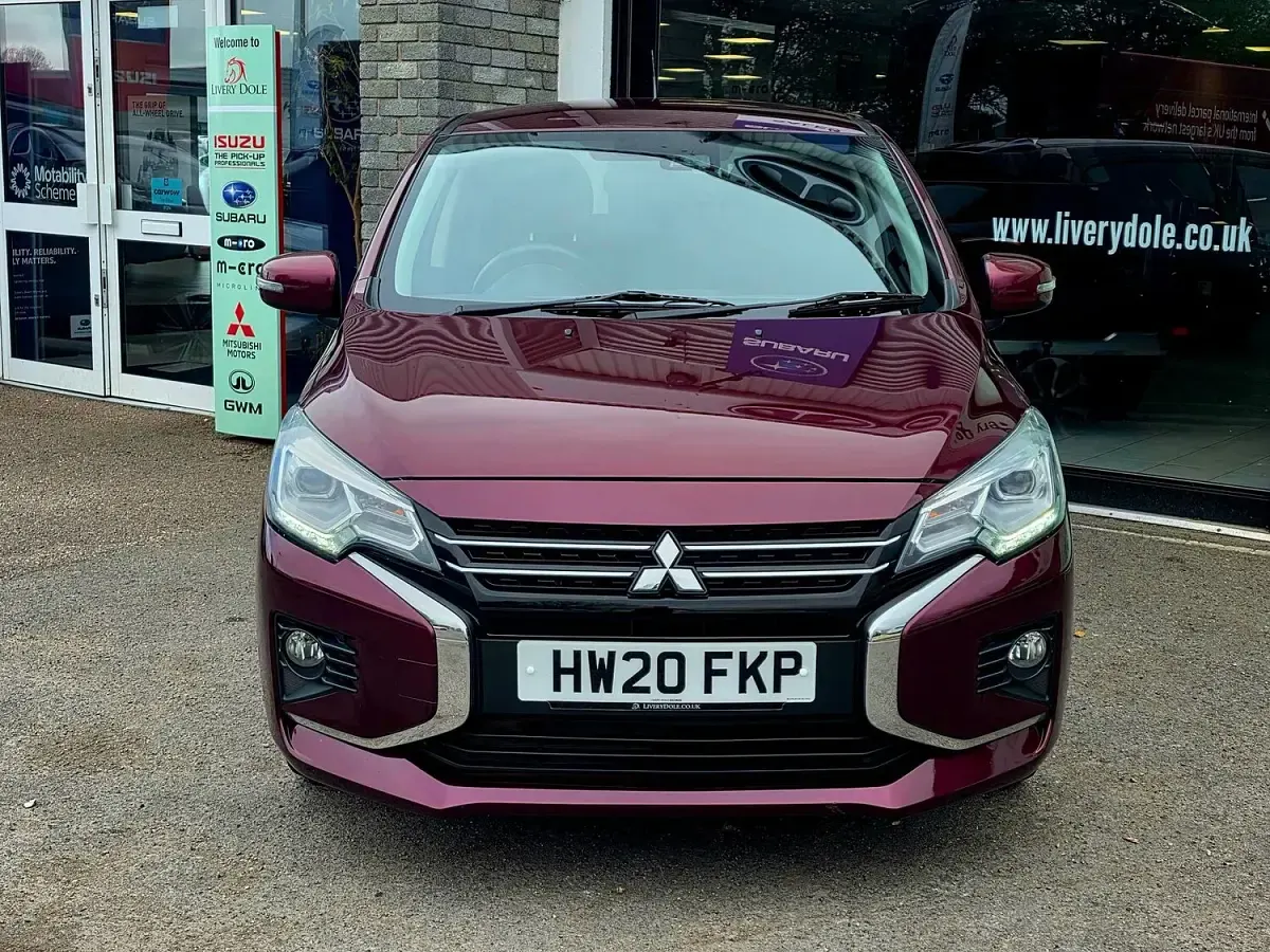Used Mitsubishi Mirage Edition 78 HP (57 kW) 2020 Mauve/purple Hatchback