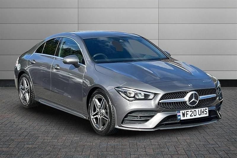 Grey Used 2020 Mercedes CLA200 AMG line Sedan | £22,600 (Fair price) - Image 1/4