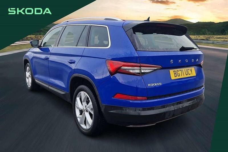 Used Skoda Kodiaq SE L 150 HP (110 kW) 2021 Blue SUV