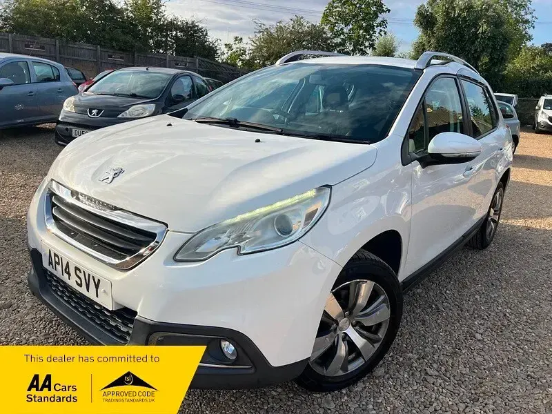 Used Peugeot 2008 Active 80 HP (58 kW) 2014 White SUV