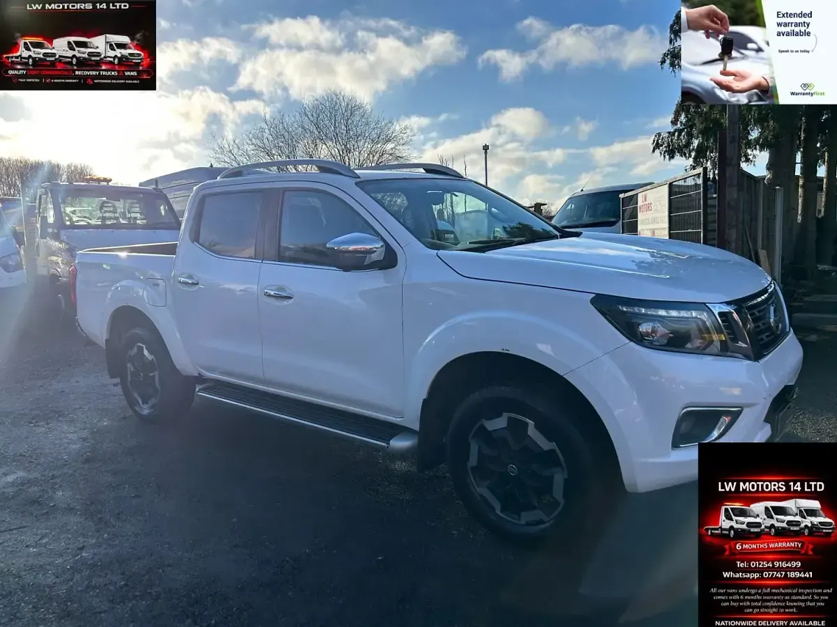 Used Nissan Navara Tekna 190 HP (139 kW) 2021 White Pickup