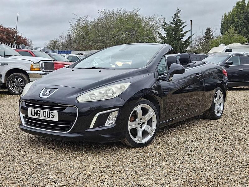 Used Peugeot 308 CC Allure 156 HP (114 kW) 2011 Black Cabriolet