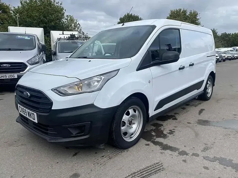 Used Ford Transit 100 HP (73 kW) 2019 White Van