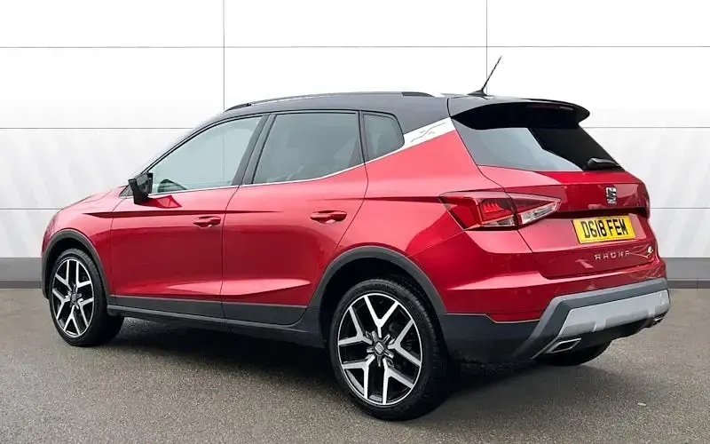 Used Seat Arona FR Sport 116 HP (85 kW) 2018 Red SUV