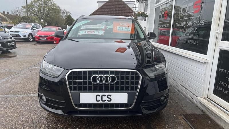 Begagnad Audi Q3 Comfort 140 HK (102 kW) 2012 Svart SUV