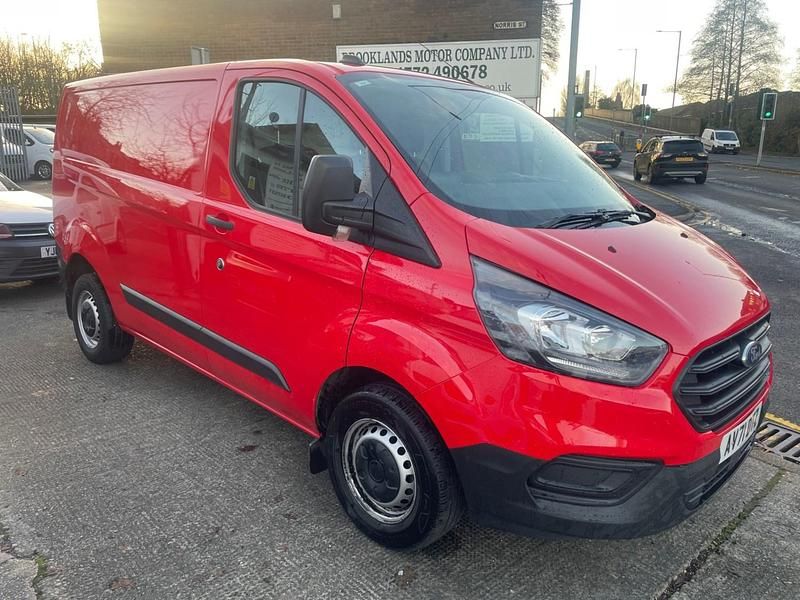 Used Ford Transit Custom 2021 Red Van