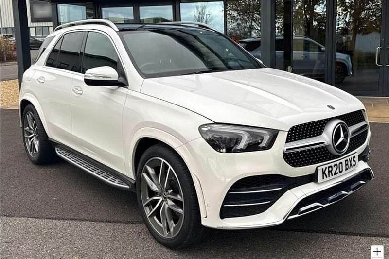White Used 2020 Mercedes GLE400 AMG Line Premium Plus SUV | £46,990 (Good price) - Image 1/1