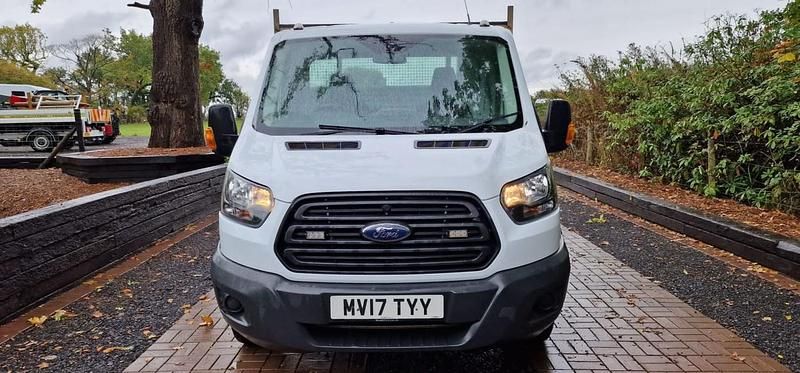 Used Ford Transit 130 HP (95 kW) 2017 White Cabriolet