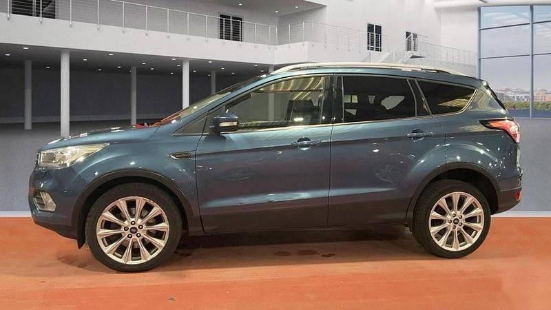 Used Ford Kuga Titanium X 2019 Chrome blue SUV