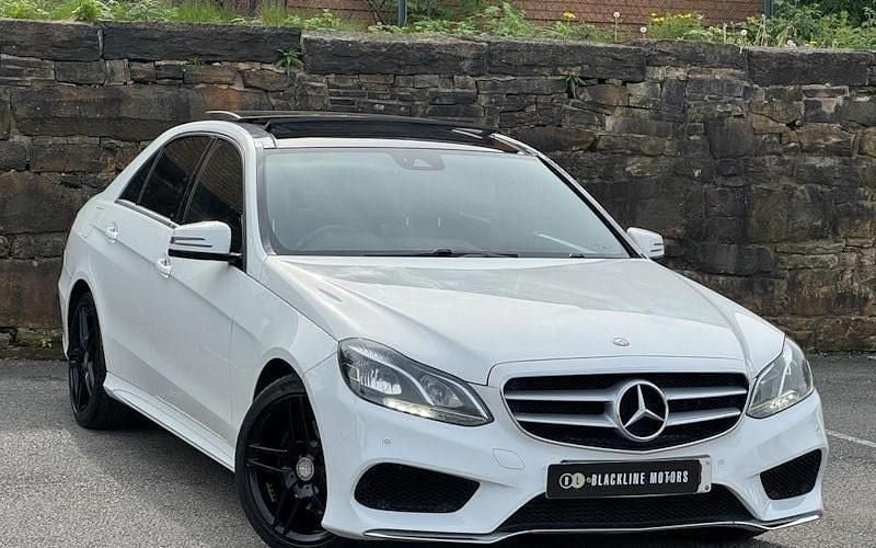 White Used 2015 Mercedes E300 AMG Line Premium Sedan | £9,995 (Super price) - Image 1/4