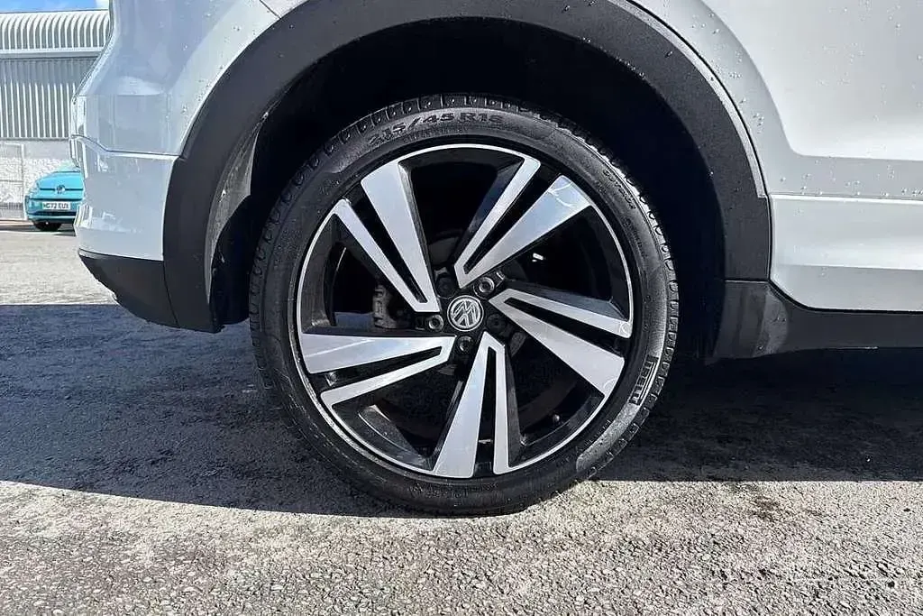 Used VW T-Cross R-line 115 HP (84 kW) 2019 White SUV