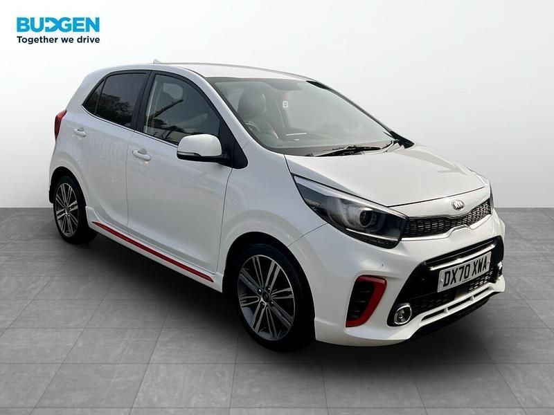 Used Kia Picanto GT-Line 99 HP (72 kW) 2020 White Hatchback